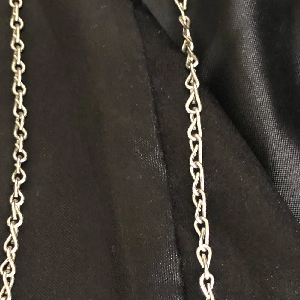 Orange And Silver Necklace - Picture 4 of 4